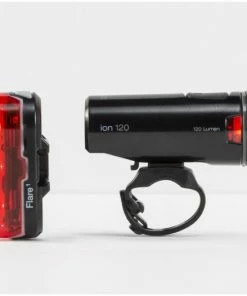 BONTRAGER Eclairages AV+AR Ion 120 + Flare 1 -Ventes d'éclairage de vélo ecavar ion 120 flare 1 20 2