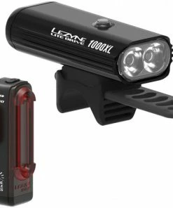 Lezyne Eclairage AV/AR Lite Drive 1000XL/Stripe Pro