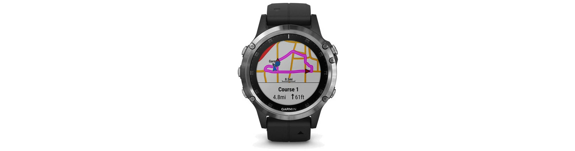 Garmin Montre GPS Fenix 5+ Sapphire 2 Garmin Montre GPS Fenix 5+ Sapphire – Image 2
